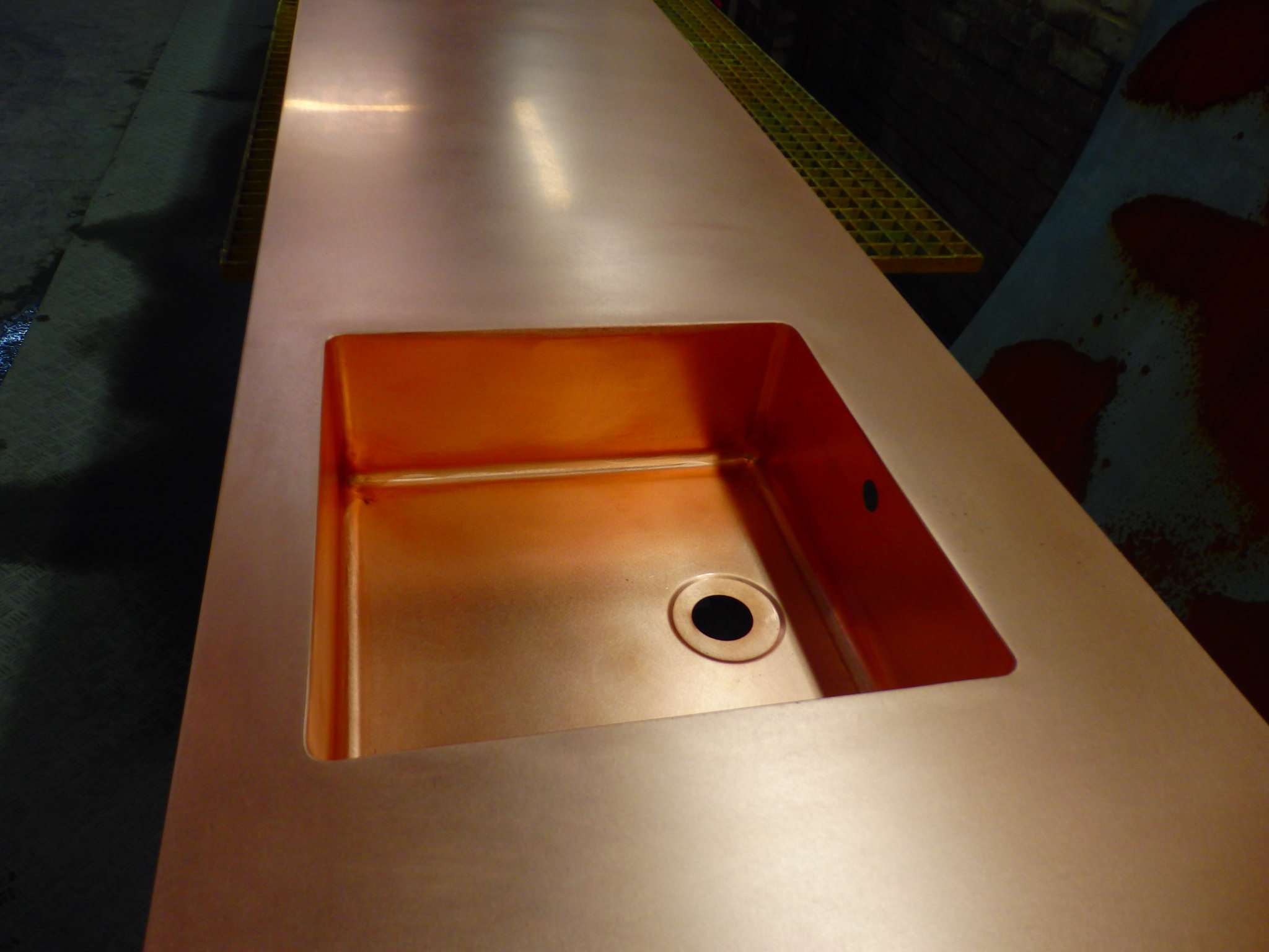 copper sink counter
antimicrobial copper