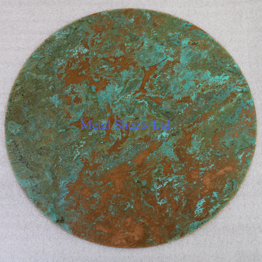 green copper sheet