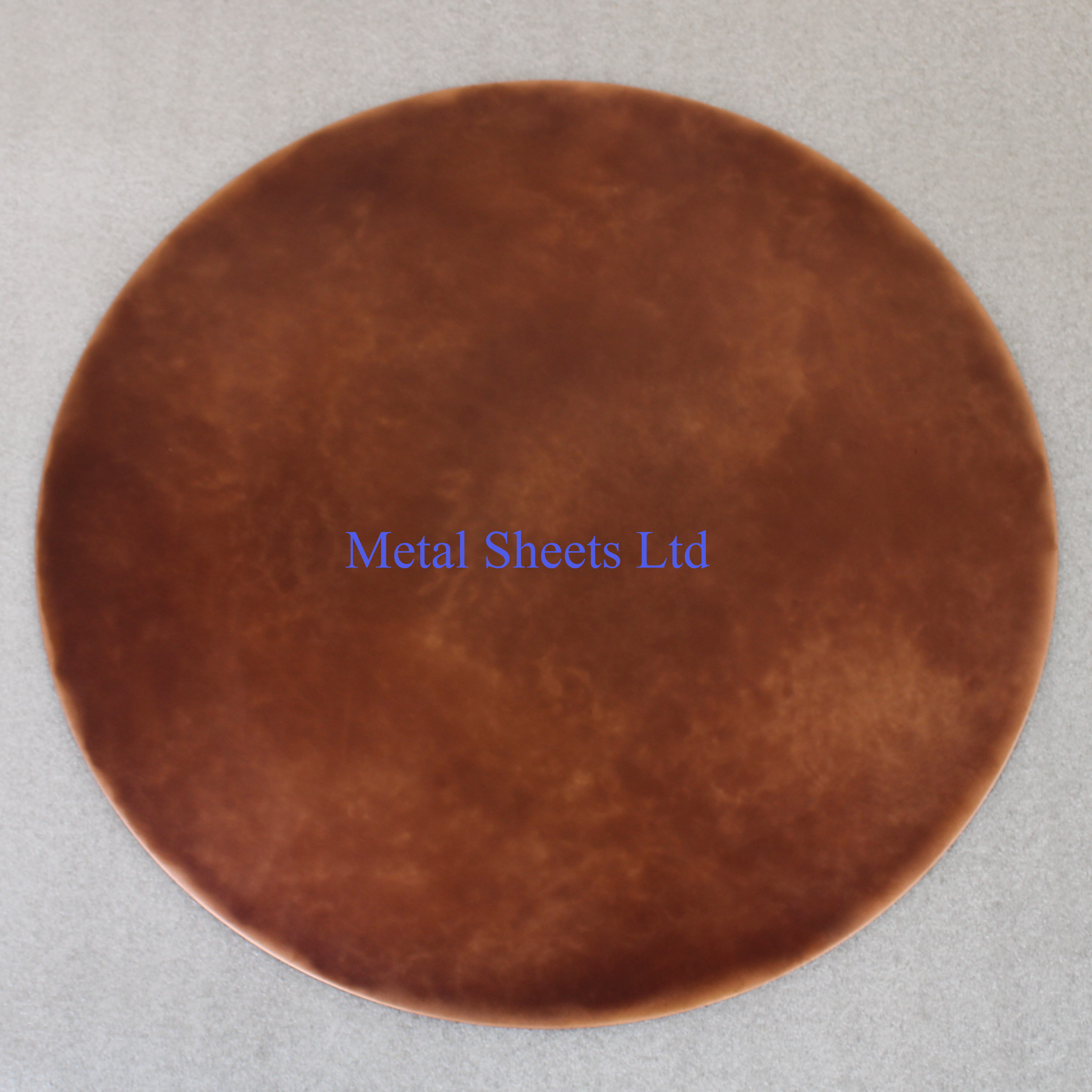 Aged copper patina sheet